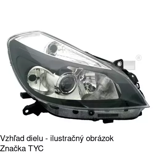 Hlavný reflektor POLCAR 6055091V