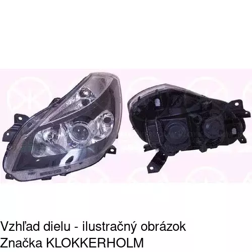 Hlavný reflektor POLCAR 6055091V - obr. 4