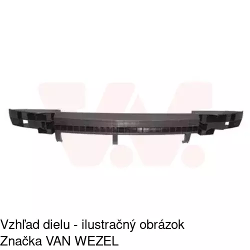 Výstuha nárazníka POLCAR 605696-3