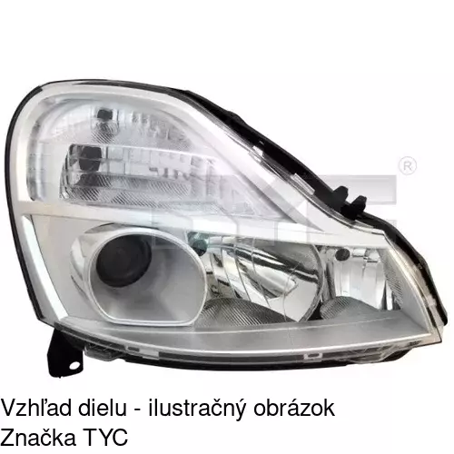 Hlavný reflektor POLCAR 6058101V - obr. 1