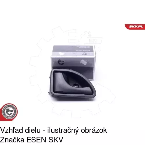 Klučka vnútorná POLCAR 6060ZW43G