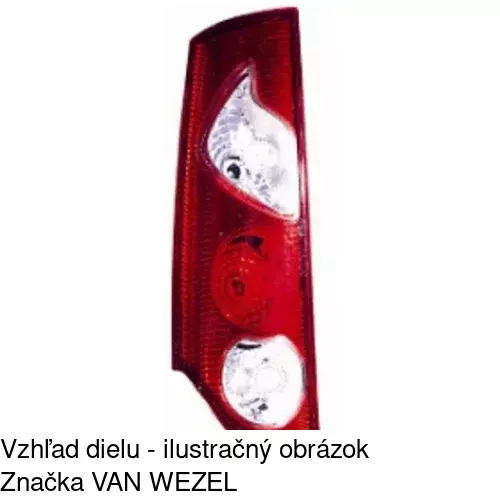 Zadné svetlo POLCAR 6062871E - obr. 4