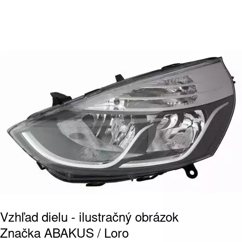 Hlavný reflektor POLCAR 60B1101U - obr. 5