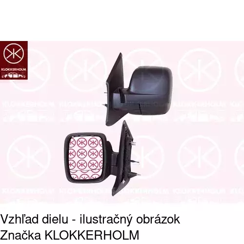 Vonkajšie zrkadlo POLCAR 60N2511M - obr. 5