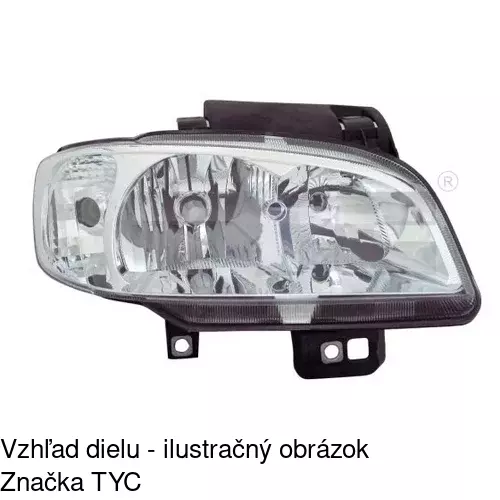 Hlavný reflektor POLCAR 6714101E