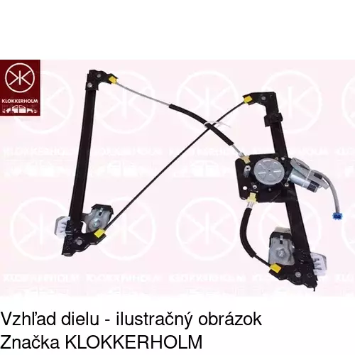 Manuálny mechanizmus okna dverí POLCAR 6714PSM1