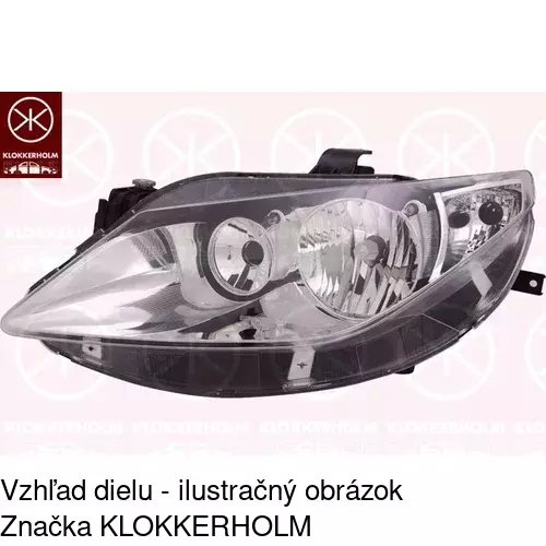 Hlavný reflektor POLCAR 6732104E - obr. 4