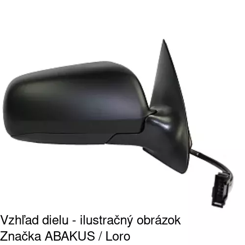 Vonkajšie zrkadlo POLCAR 6913529E - obr. 1