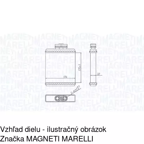 Radiátory POLCAR 6913N8-1 - obr. 1