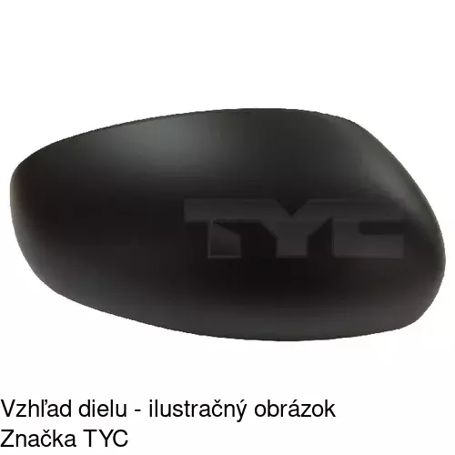 Rám vonkajšieho zrkadla POLCAR 691555TM - obr. 1