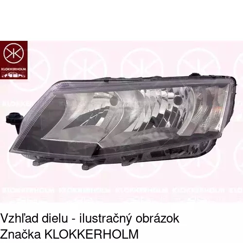 Hlavný reflektor POLCAR 69C109-U - obr. 2