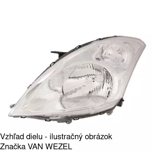 Hlavný reflektor POLCAR 741509-E - obr. 5