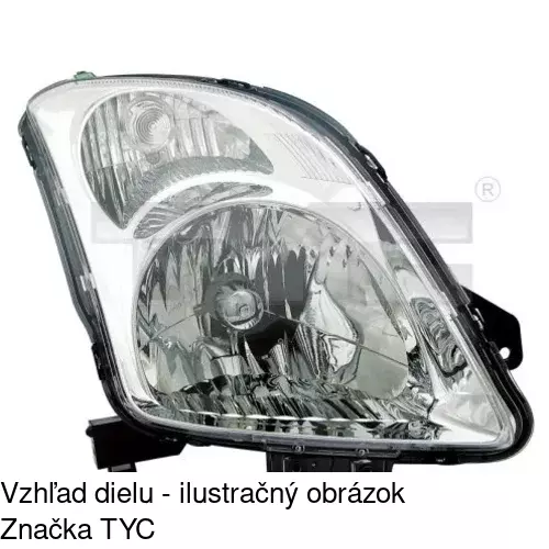 Hlavný reflektor POLCAR 7423092E