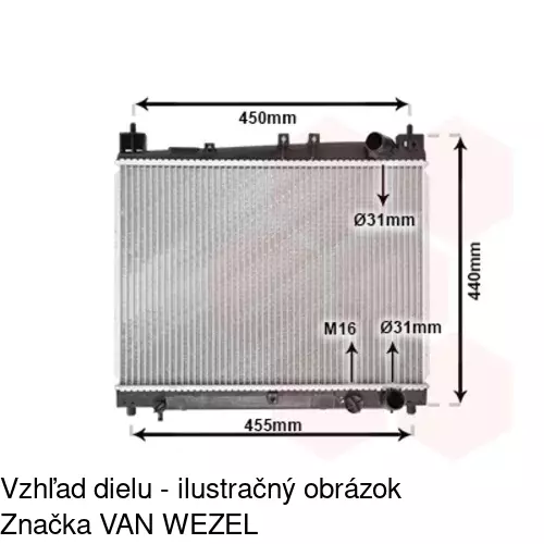 Chladiče vody POLCAR 810308-3 - obr. 4