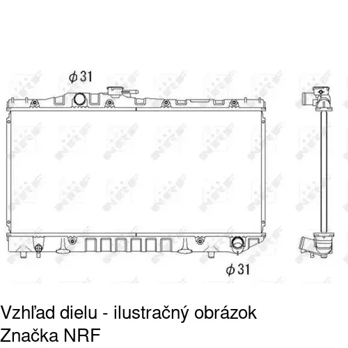 Chladiče vody POLCAR 813908-1