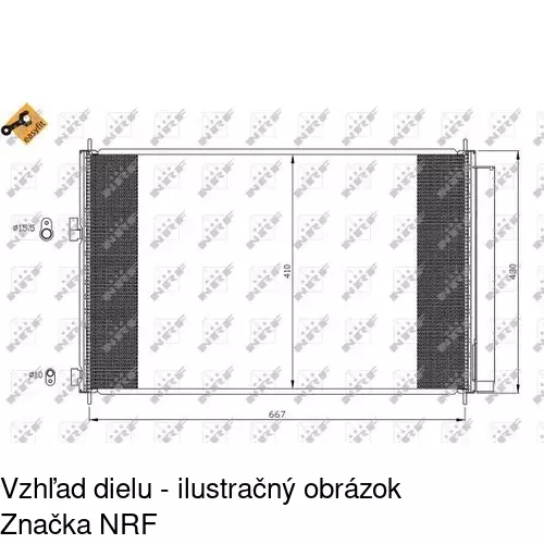 Chladiče klimatizácie POLCAR 8148K81K