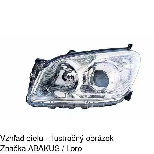 Hlavný reflektor POLCAR 8149100E - obr. 2