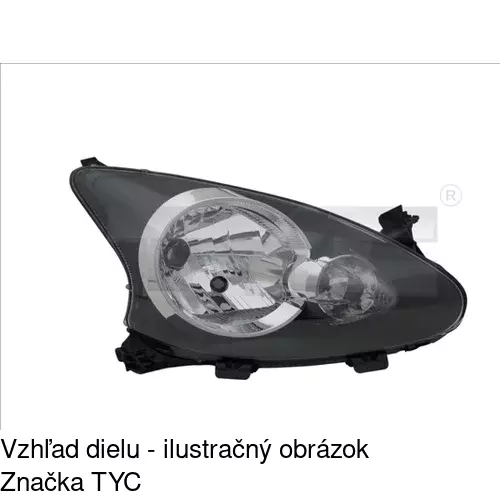 Hlavný reflektor POLCAR 815310-V - obr. 3