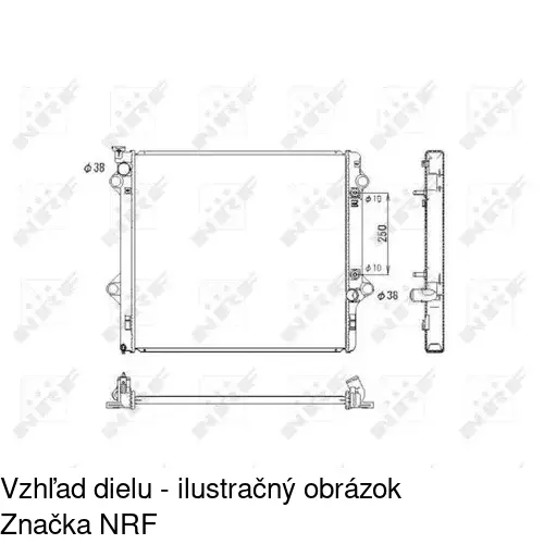 Chladiče vody POLCAR 817808-3