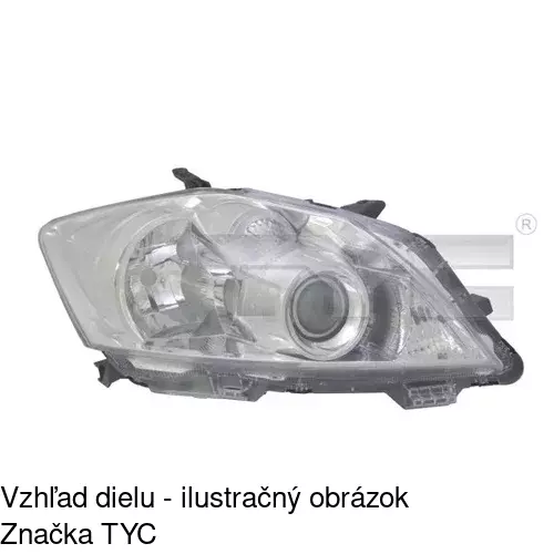 Hlavný reflektor POLCAR 81C109-E - obr. 1