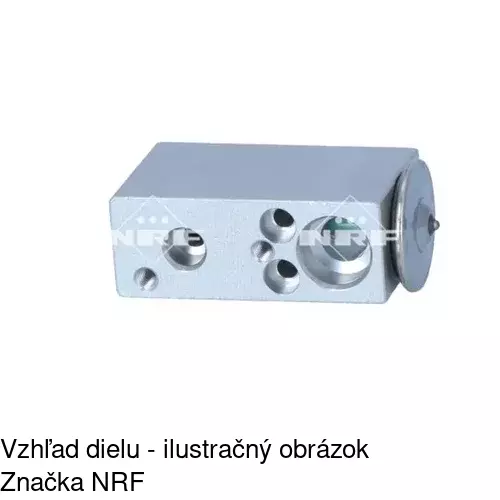 Expanzný ventil POLCAR 8UW351239411 - obr. 2