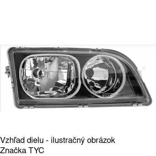 Hlavný reflektor 9041097E /POLCAR/ - obr. 3