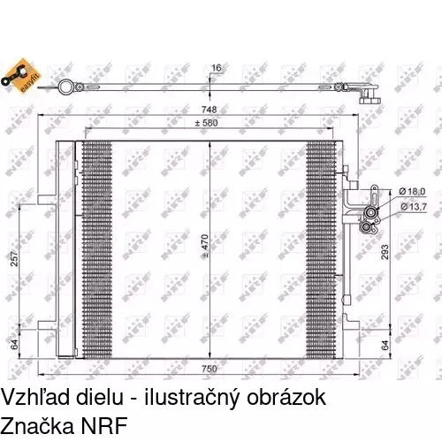 Chladiče klimatizácie POLCAR 9082K8C2S - obr. 1