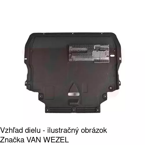 Kryt motora POLCAR 90C234-5