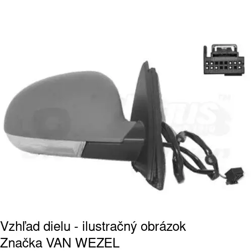 Vonkajšie zrkadlo 9514524S /POLCAR/