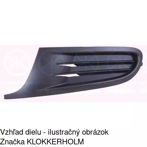 Kryt v nárazníku POLCAR 95182711R