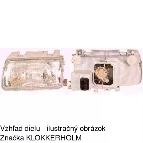 Hlavný reflektor POLCAR 9524091H - obr. 2