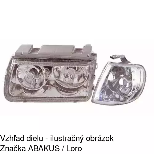 Hlavný reflektor POLCAR 9524097E - obr. 5