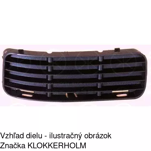 Kryt v nárazníku POLCAR 9524272R