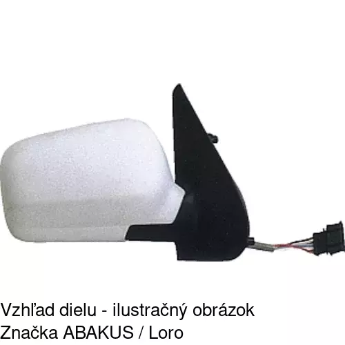 Vonkajšie zrkadlo POLCAR 9524524E - obr. 4