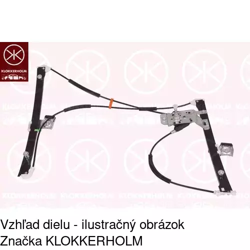 Manuálny mechanizmus okna dverí POLCAR 9524PSM1