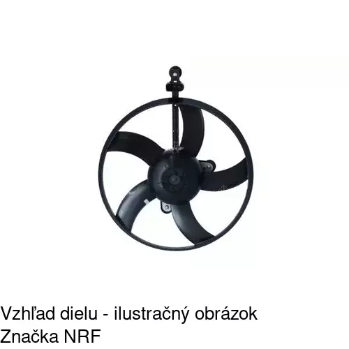 Ventilátor bez krytu / podpery POLCAR 952523U5 - obr. 4