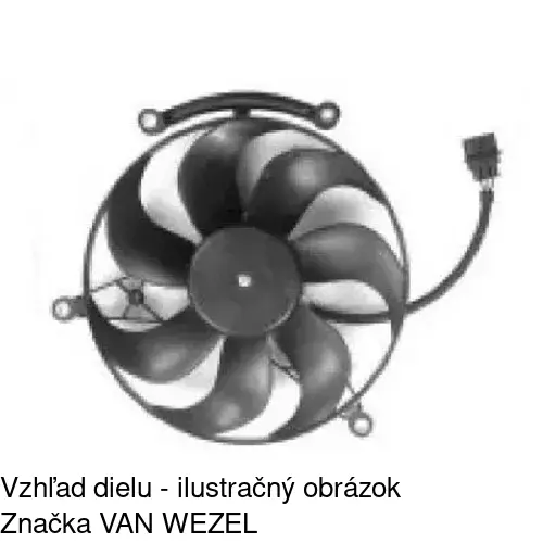 Ventilátory chladičov 952523W7 /POLCAR/ - obr. 3