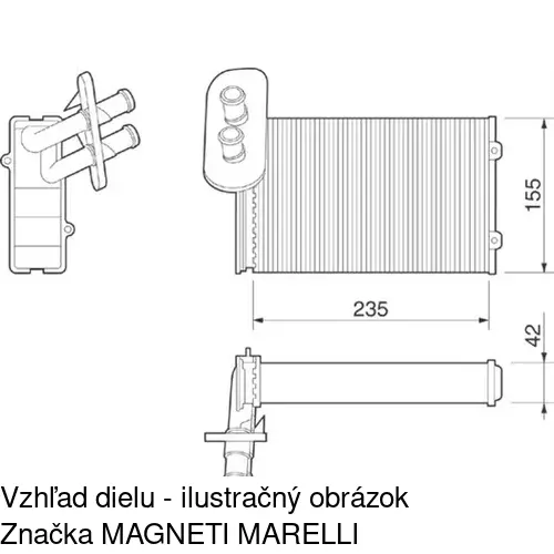 Radiátory POLCAR 9534N8A1 - obr. 4