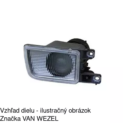 Hmlové svetlo - predné 9538290E /POLCAR/ - obr. 5