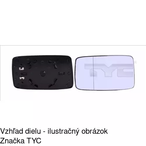 Vonkajšie zrkadlo POLCAR 9538516E - obr. 2