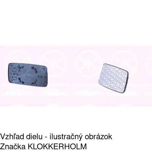 Vonkajšie zrkadlo POLCAR 9538516E - obr. 4