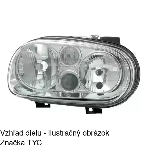 Hlavný reflektor POLCAR 9541107E - obr. 1