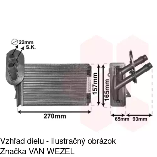 Radiátory POLCAR 9541N8-1 - obr. 4