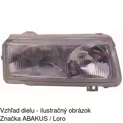 Hlavný reflektor POLCAR 954710-E - obr. 3