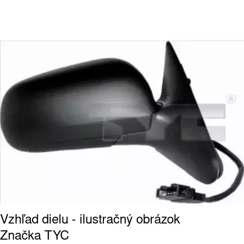 Vonkajšie zrkadlo POLCAR 9548513E - obr. 2