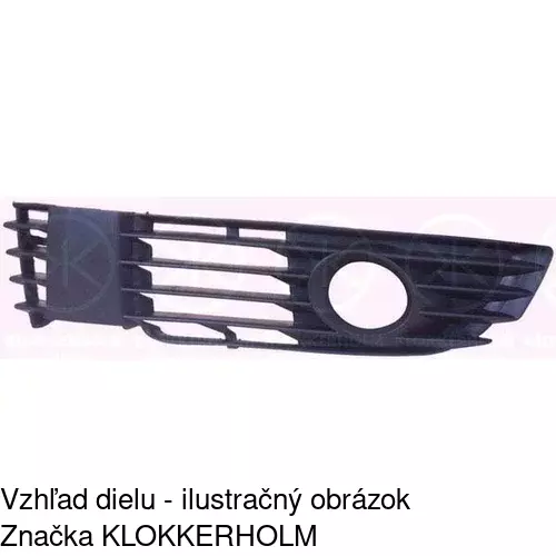 Kryt v nárazníku POLCAR 954927-1 - obr. 3