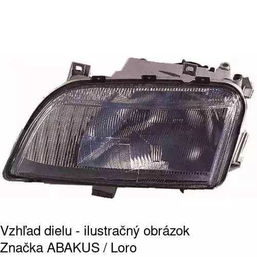 Hlavný reflektor POLCAR 955010-E - obr. 3