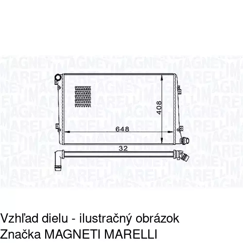 Chladiče vody POLCAR 955508-1 - obr. 2