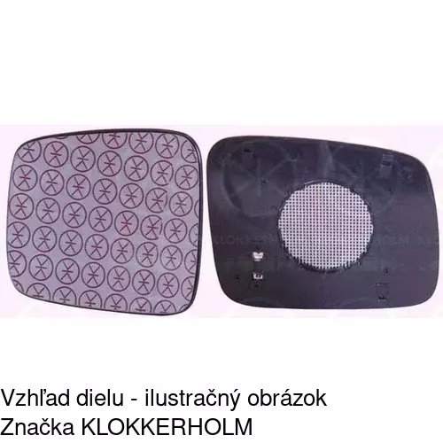 Vonkajšie zrkadlo POLCAR 9566513E - obr. 1