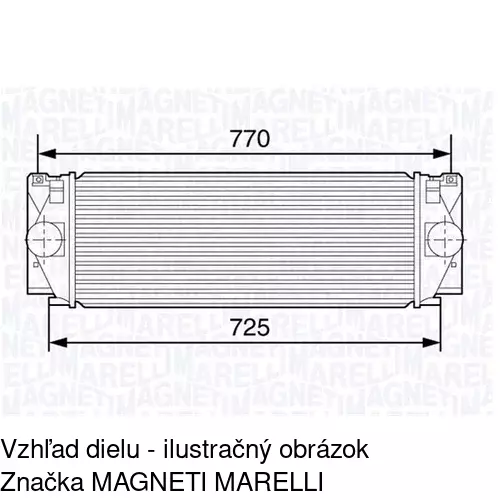 Chladiče vzduchu (Intercoolery) POLCAR 9572J8-1